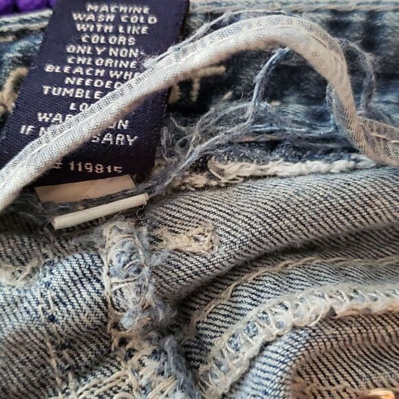 Very Nice Amethyst Distressed Jeans Sz 13 - Picture 15 of 15